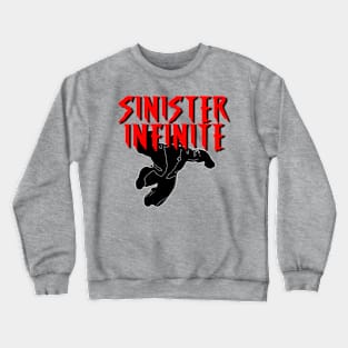 SINISTER INFINITE Male (Black Silhouette) Crewneck Sweatshirt